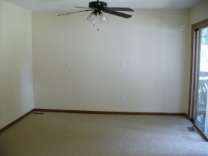 Main space with nothing in it